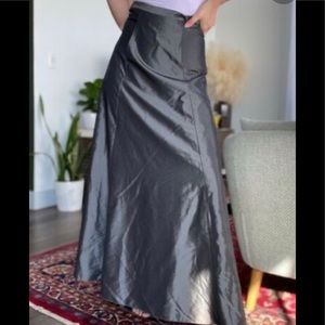 Silver grey formal Rampage skirt